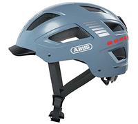 ABUS Casque de vélo avec lumière - Hyban 2.0 LED - Avant et arrière et Coque Rigide Robuste - pour Homme et Femme