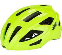 Abus Casque de vélo de course ABUS Macator MIPS - casque de vélo pour débutants avec visière - adapté aux porteurs de queue de cheval - pour femmes et hommes