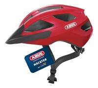 ABUS Casque de vélo de course Macator - Casque de vélo sportif pour débutants - aussi pour les porteurs de tresses - pour femmes et hommes