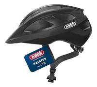 ABUS Casque de vélo de course Macator - Casque de vélo sportif pour débutants - aussi pour les porteurs de tresses - pour femmes et hommes