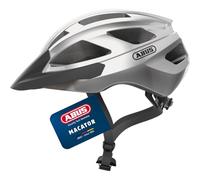 ABUS Casque de vélo de course Macator - Casque de vélo sportif pour débutants - aussi pour les porteurs de tresses - pour femmes et hommes