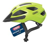 ABUS Casque de vélo de course Macator MIPS - Casque de vélo pour débutants avec visière - adapté aux porteurs de tresses - pour femmes et hommes