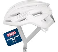 ABUS Casque de Vélo de Course StormChaser ACE, Pure White, L