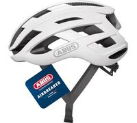 ABUS Casque de Vélo de Route AirBreaker, Blanc, Taille S