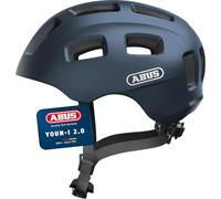 ABUS Casque de vélo Youn-I 2.0 - avec lumière pour enfants, adolescents et jeunes adultes - pour filles et garçons
