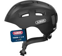 ABUS Casque de vélo Youn-I 2.0 - avec lumière pour Enfants, Adolescents et Jeunes Adultes - pour Filles et garçons