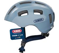 ABUS Casque de vélo Youn-I 2.0 - avec lumière pour enfants, adolescents et jeunes adultes - pour filles et garçons