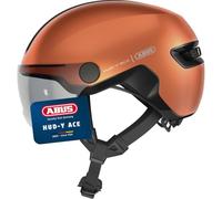 Casque de vÃ©lo urbain ABUS HUD-Y ACE (GOLDFISH ORANGE) S