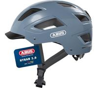 Abus Hyban 2.0 Urban Helmet Bleu L Glacier Blue