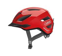 ABUS Casque de ville Pedelec 2.0 - Casque de vélo avec feu arrière et capuche de pluie - pour le trafic urbain - pour femmes et hommes
