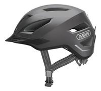 ABUS Casque de ville Pedelec 2.0 - Casque de vélo avec feu arrière et visière anti-pluie - pour le trafic urbain - pour hommes et femmes