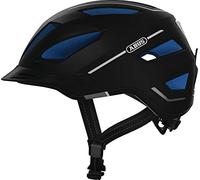 ABUS Casque de ville Pedelec 2.0 - Casque de vélo avec feu arrière et visière anti-pluie - pour le trafic urbain - pour hommes et femmes