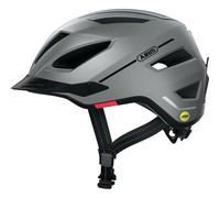 ABUS Casque de Ville Pedelec 2.0 MIPS - casque de vélo avec feu arrière, visière, capuche anti-pluie et protection contre les chocs MIPS - pour femmes et hommes