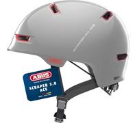 ABUS Casque de ville Scraper 3.0 ACE - Casque de vélo robuste pour la circulation en ville - pour femmes et hommes