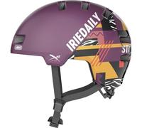 ABUS Casque de ville Skurb ACE - Casque de vélo stylé au quotidien, pour faire du skate, du BMX ou du longboard