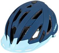 ABUS Casque de ville Urban-I 3.0 - casque de vélo avec feu arrière, visière et fermeture magnétique - pour hommes et femmes