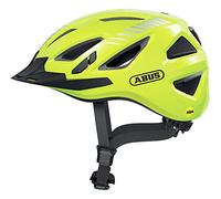 ABUS Casque de ville Urban-I 3.0 MIPS - casque de vélo avec protection contre les chocs, feu arrière, visière et fermeture magnétique - pour femmes et hommes