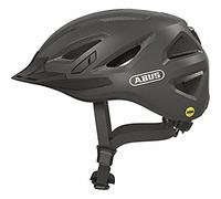 ABUS Casque de ville Urban-I 3.0 MIPS - casque de vélo avec protection contre les chocs, feu arrière, visière et fermeture magnétique - pour femmes et hommes