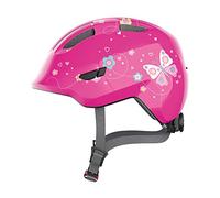 ABUS Casque Enfant Smiley 3.0, pink butterfly, S