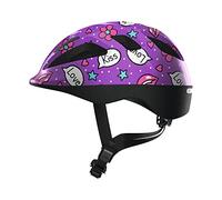 ABUS Casque pour enfants Smooty 2.0 Junior Violet Purple Kisses Taille S