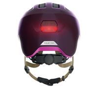 ABUS Casque vélo enfant Smiley 3.0 ACE LED – Taille S – Pourpre Royal