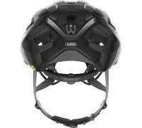 ABUS Casque vélo Macator MIPS – Débutant, visière, adapté aux porteurs de tresses, femmes et hommes