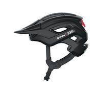 ABUS Casque MTB Cliffhanger QUIN - casque de vélo intelligent pour les sentiers raides - avec détection de chute & système d'alarme SOS - pour femmes et hommes - Noir Mat, taille S