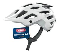 ABUS Casque MTB Moventor 2.0, Blanc Mat, L