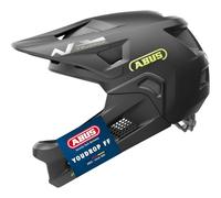 ABUS MTB-Helm YouDrop FF - Casque Fullface pour enfants et adolescents - pour l'initiation au VTT - avec mentonnière amovible