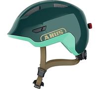 ABUS Casque pour enfants Smiley 3.0 ACE LED - Casque de vélo avec lumière - ajustement profond & place pour une tresse - pour filles et garçons