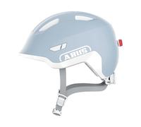 ABUS Casque pour Enfants Smiley 3.0 ACE LED - Casque de vélo avec lumière - Ajustement Profond & Place pour Une Tresse - pour Filles et garçons
