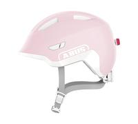 ABUS Casque pour Enfants Smiley 3.0 ACE LED - Casque de vélo avec lumière - Ajustement Profond & Place pour Une Tresse - pour Filles et garçons