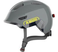 ABUS Casque pour enfants Smiley 3.0 ACE LED - Casque de vélo avec lumière - ajustement profond & place pour une tresse - pour filles et garçons