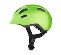 Casque de vélo confort pour enfants - M 50-55cm - Vert pétillant - Smiley 2.0 ABUS