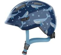 ABUS Casque pour enfants Smiley 3.0 - Casque de vélo avec coupe basse, designs adaptés aux enfants & place pour une tresse - pour filles et garçons