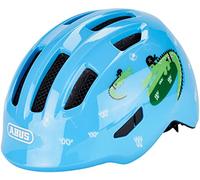 ABUS Casque Smiley 3.0 pour enfants - Casque de vélo avec coupe basse, designs adaptés aux enfants & place pour une tresse - pour filles et garçons