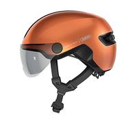 ABUS Casque Urbain HUD-Y ACE, Orange, Taille S