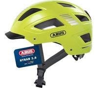 ABUS Casque de ville Hyban 2.0 – feu arrière, coque dure ABS, bonne forme – mixte