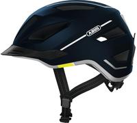 ABUS Casque de ville Pedelec 2.0 – feu arrière, capuche de pluie – pour femmes et hommes