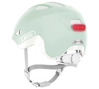 ABUS Casque pour enfants Smiley 3.0 ACE LED – Lumière, Ajustement profond, Place pour tresse