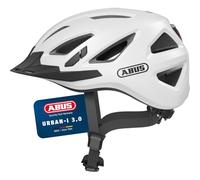 ABUS Casque de vélo Urban-I 3.0 – feu arrière, visière, fermeture magnétique – pour femmes et hommes