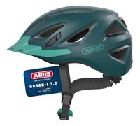 ABUS Casque Urbain Urban-I 3.0, Bleu-Vert, Taille XL
