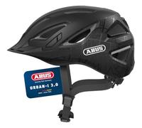 ABUS Casque vélo Urban-I 3.0 – feu arrière, visière, fermeture magnétique – pour femmes et hommes