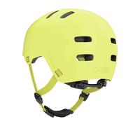 ABUS Casque vélo XOXO - urbain, style skateur, mentonnière optimisée - Taille S Jaune