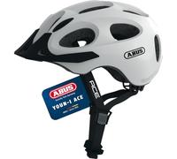 ABUS Casque Urbain Youn-I ACE, Blanc Brillant, Taille M