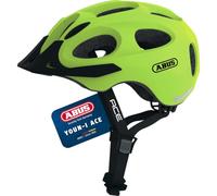ABUS Casque de Ville Youn-I ACE - Casque de vélo pour Le Quotidien - avec feu arrière LED intégré - pour Femmes et Hommes