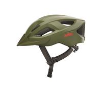 ABUS Aduro 2.0 Casque de Vélo de Ville - Casque de Vélo robuste pour la Circulation Urbaine en Hiver - Unisexe - Vert, Taille S