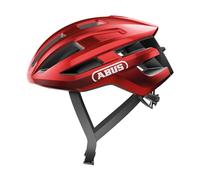 ABUS Casque vélo PowerDome – léger, aération intelligente, profil aérodynamique – Rouge L