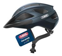 ABUS Casque vélo route Macator Midnight Blue pour femmes et hommes M (54-58 cm)