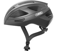 ABUS Casque de vélo de course Macator – pour débutants, pour porteurs de tresses – Noir S